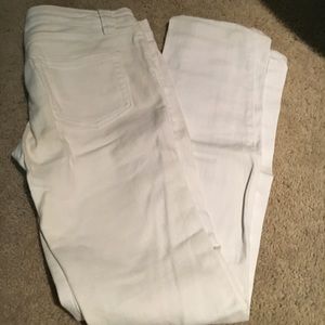 Wet Seal white denim stretch jeans size 7